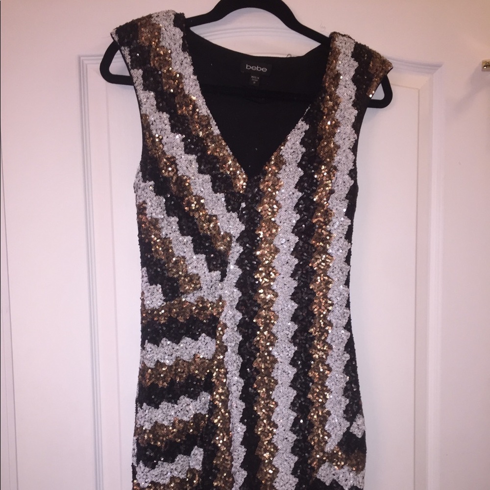 Bebe sequin Dress! Party dress